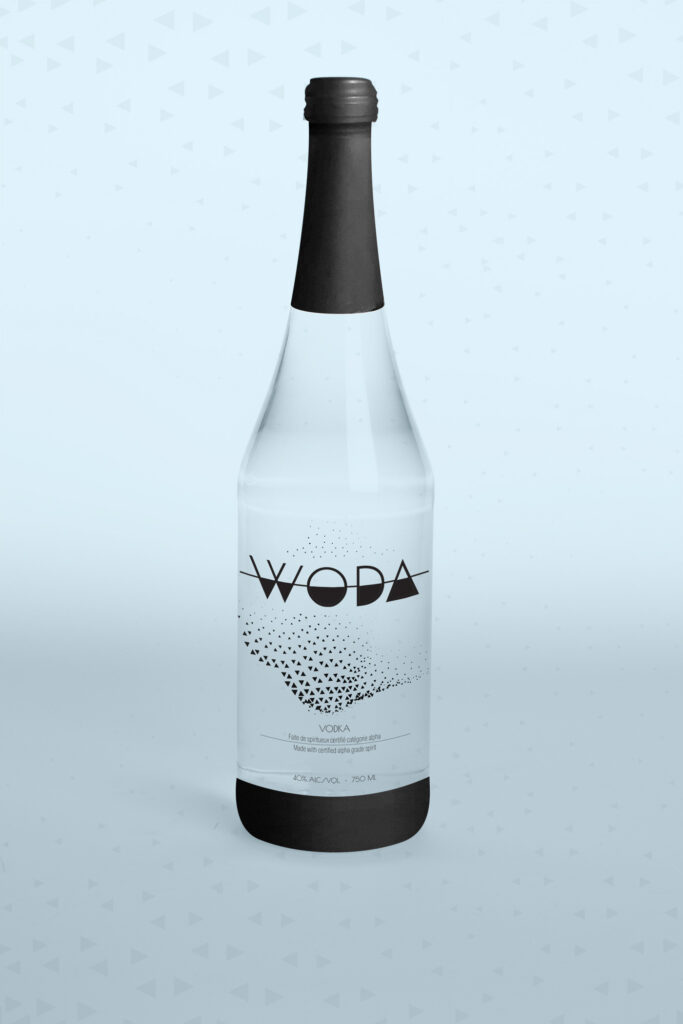 Une image représentant une bouteille liée à Woda